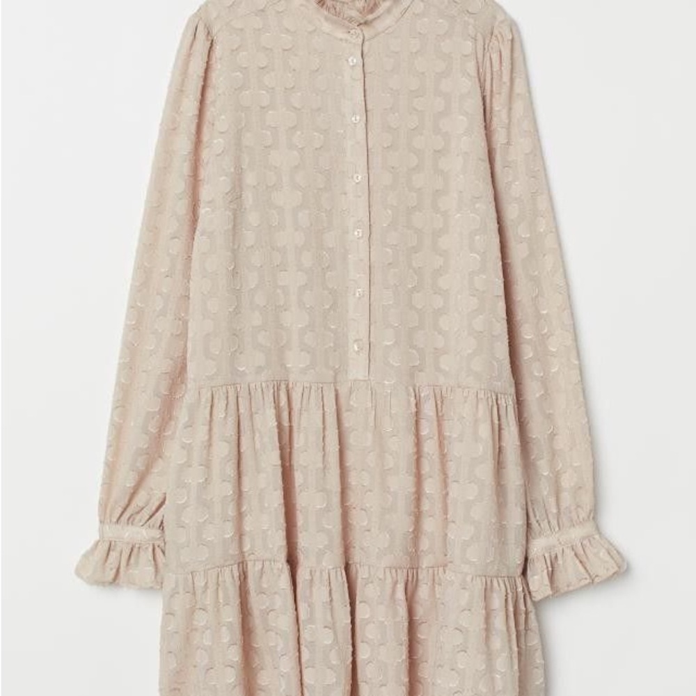 H&M Elegant Long-Sleeve Dress
